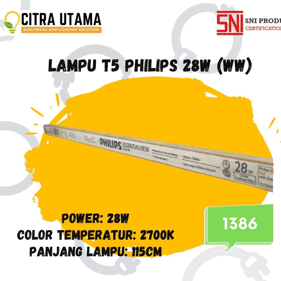 T5 PHILIPS 28W [WW] BALON NEON K1386