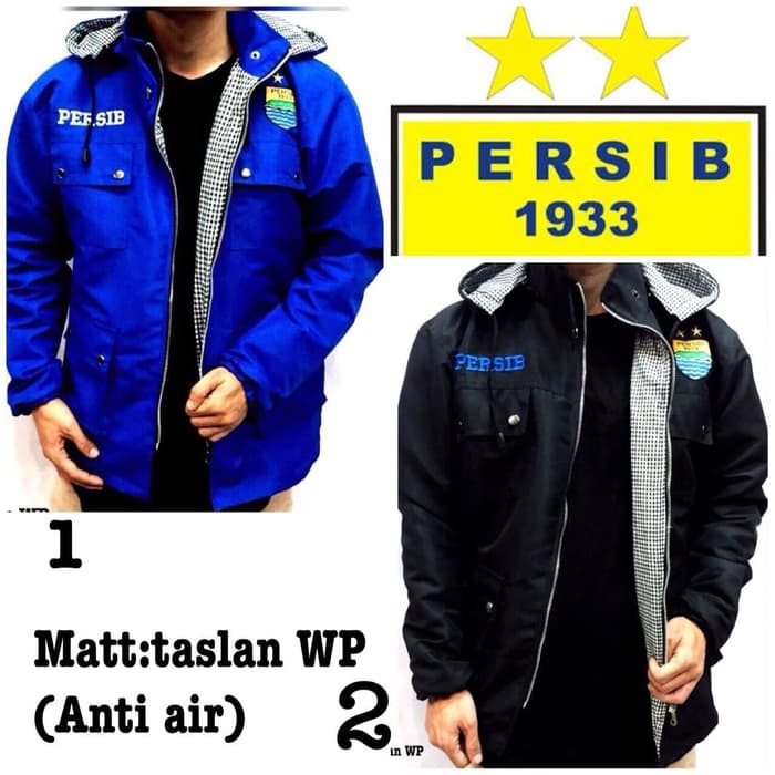 JAKET PARKA PERSIB / JAKET BOBOTOH / VIKING / JAKET CLUB BOLA