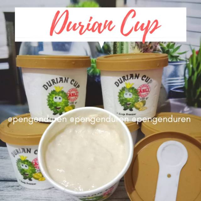 

Durian Cup 100gr