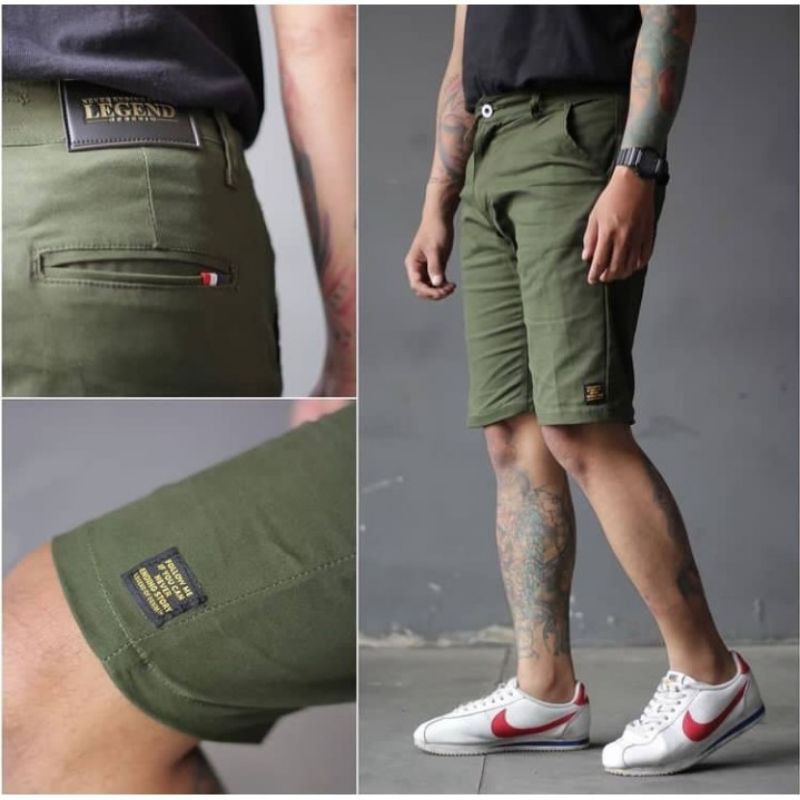 Yg terbaru celana pendek pria destro size jumbo 27-38 Terlaris chinos cino