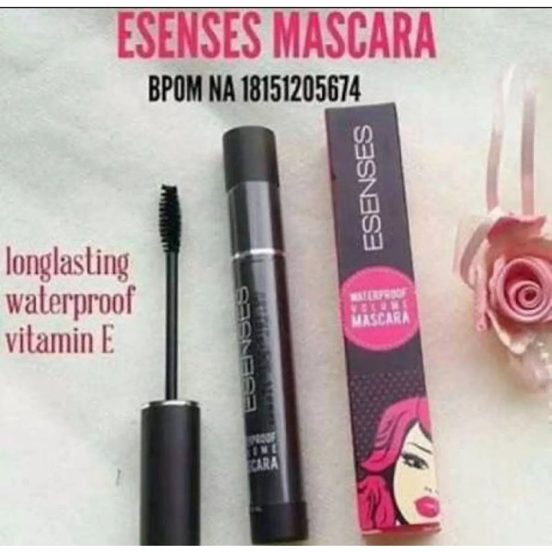 MASCARA ESENSES WATERPROOF BPOM