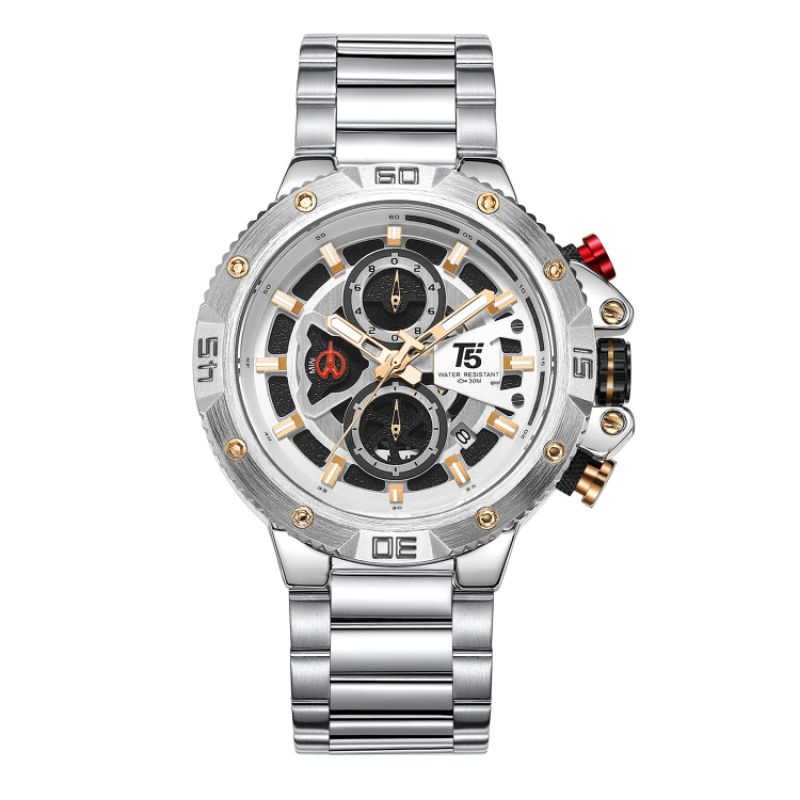 JAM TANGAN T5 ORIGINAL PRIA T5 H 3705G