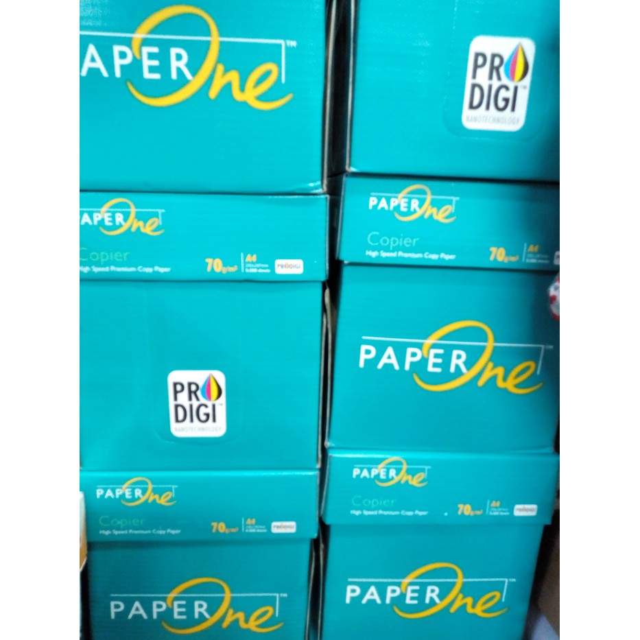 

HVS A4 70 GRAM PAPER ONE 1 BOX HARGA SPECIAL MURAH