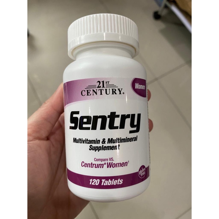 21st Century Sentry multivitamin multimineral women wanita 120 tablet