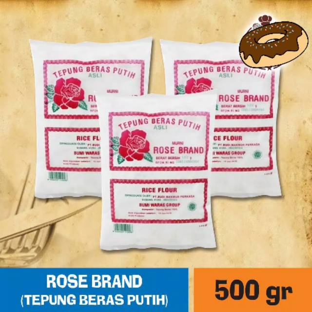 

Rose Brand Tepung Beras Putih Asli 2pcs
