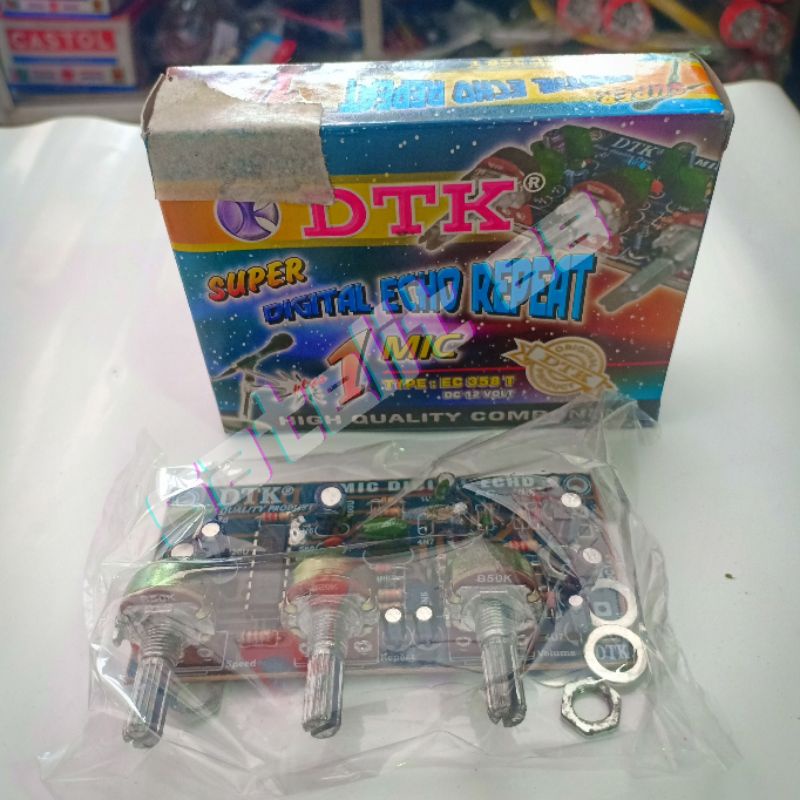 KIT ECHO DTK 1 MIC/ DIGITAL ECHO REVERB 1MIC