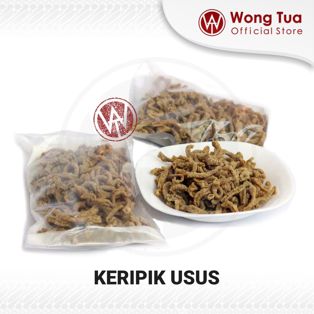 

Keripik Usus Bumbu WT 250 gr - Kripik Usus Ayam Siap Makan