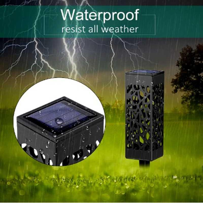 Holar Lampu Taman Solar Panel Garden Ground Plug Warm Light - EM311