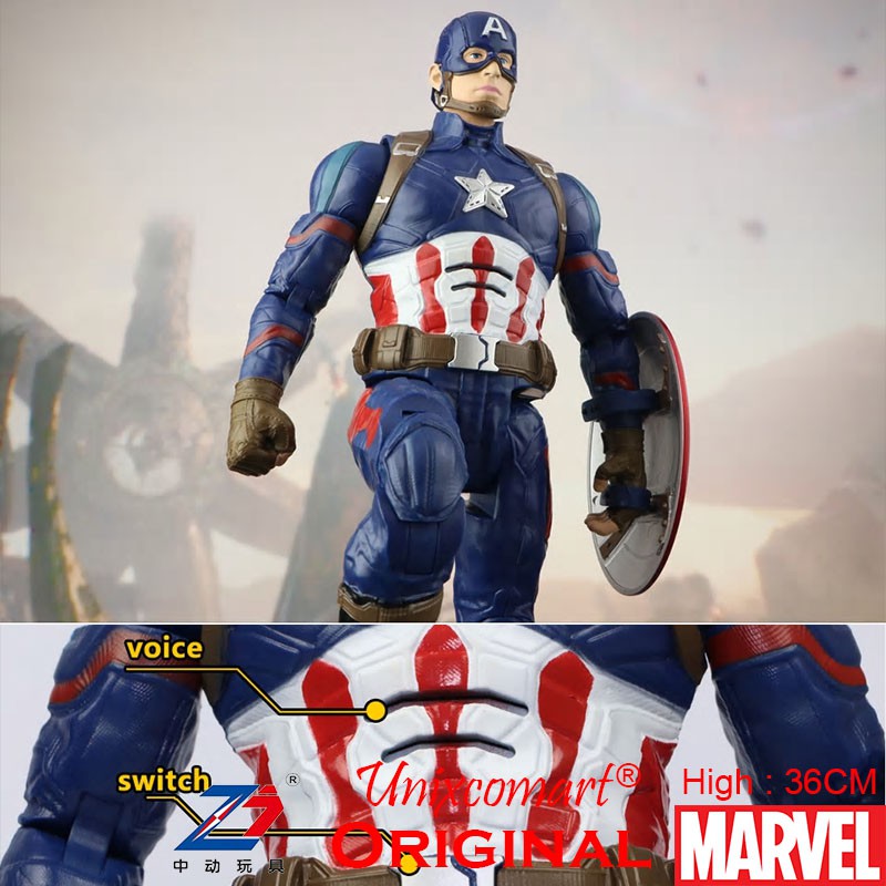 36 cm Captain America Avengers Civil War Marvel Action Figure