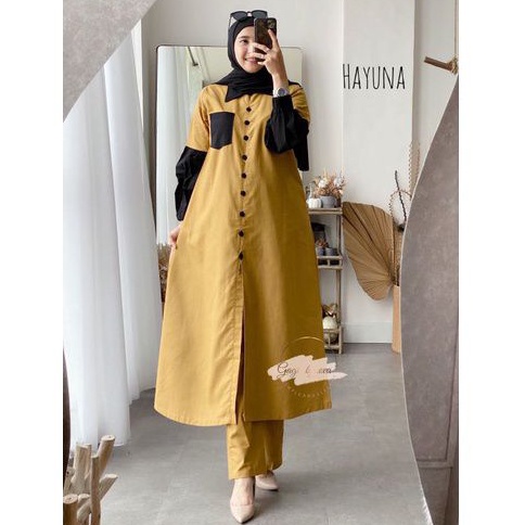 READYHAYUNA SET ORI GAGIL BY OVA/ HAYUNA SET/SETCEL/SETELAN CELANA/GAGIL BY OVA ORI/PAKAIAN WANITA T