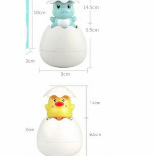 mainan telur mandi air hujan preloved