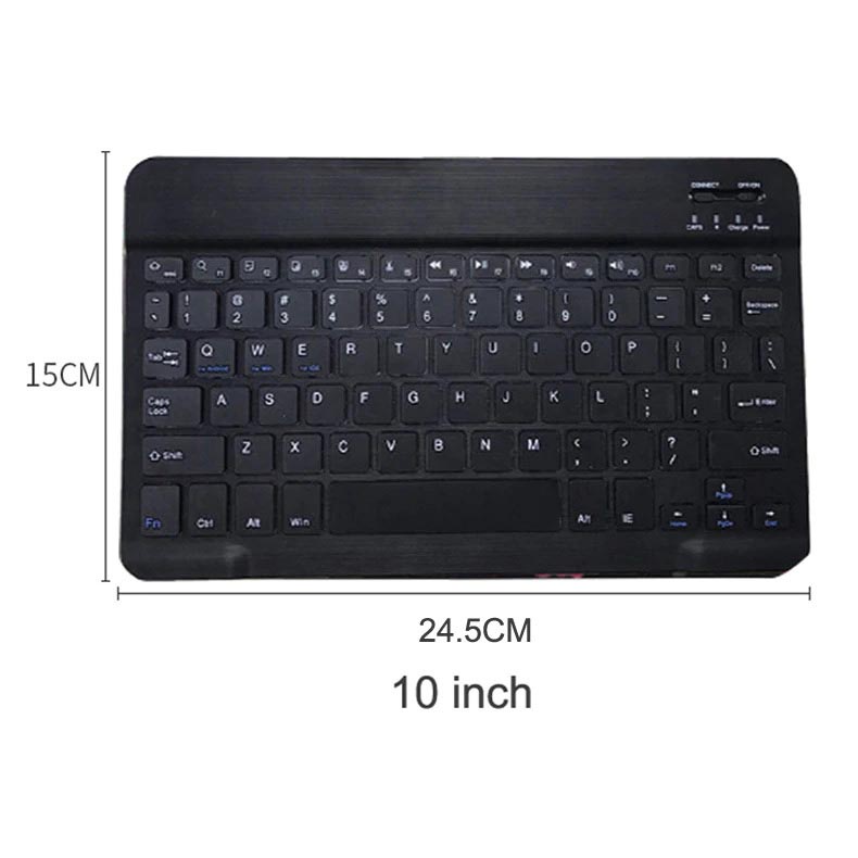 Wireless Bluetooth Keyboard Rechargeable 10 Inch - JP100