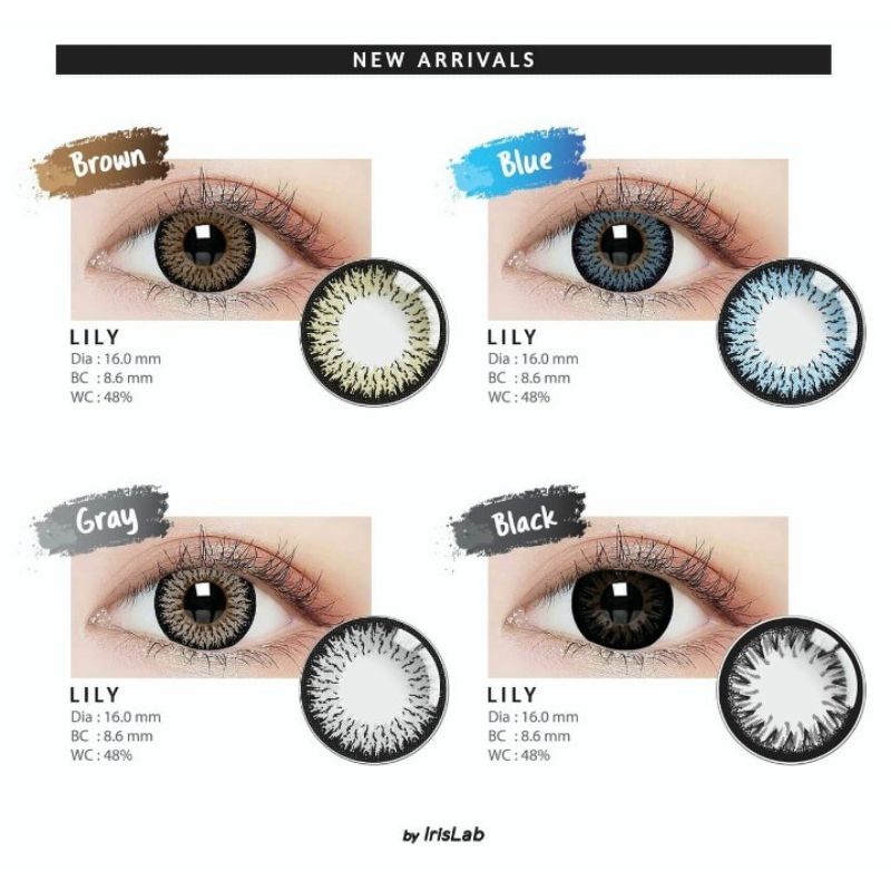 SOFTLENS LILY BY IRISHLAB DIA 16mm NORMAL