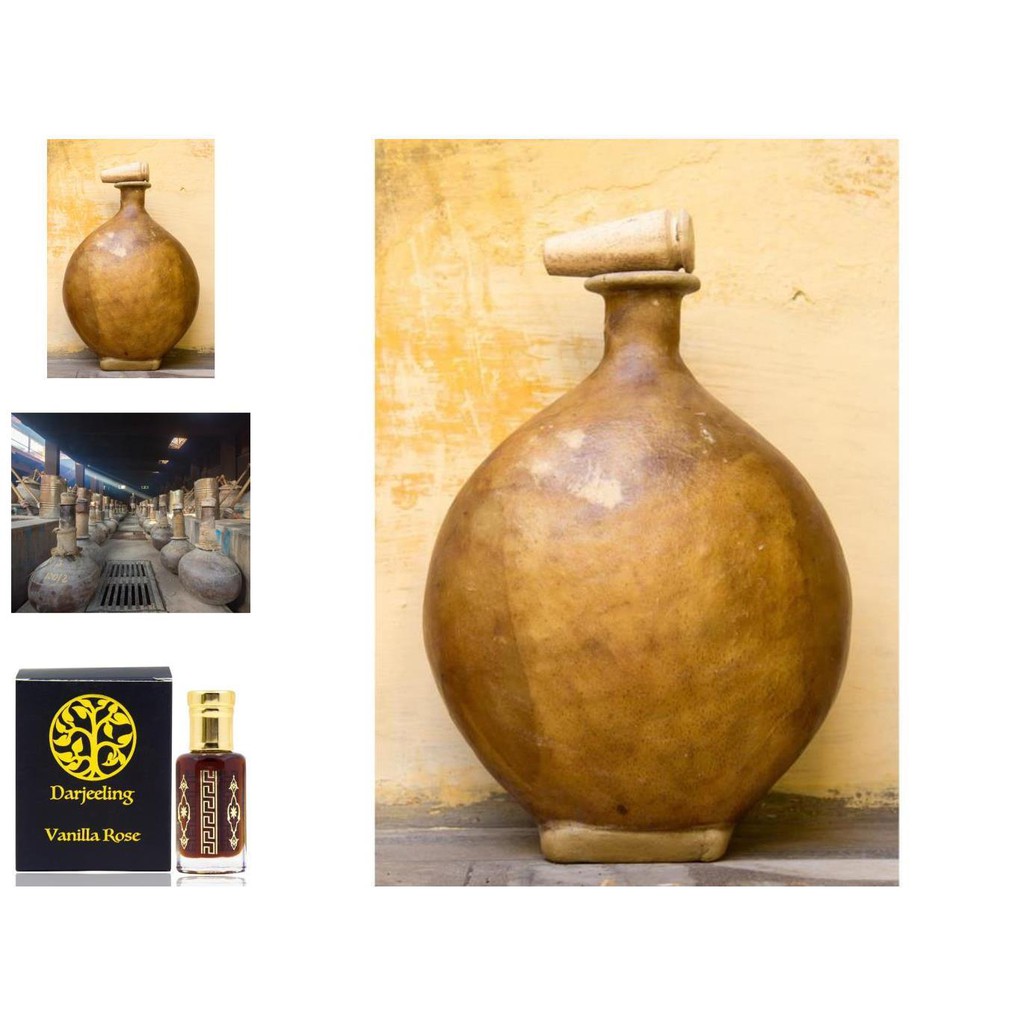 12ml vanilla rose parfum oil / minyak wangi vanilla mawar arab