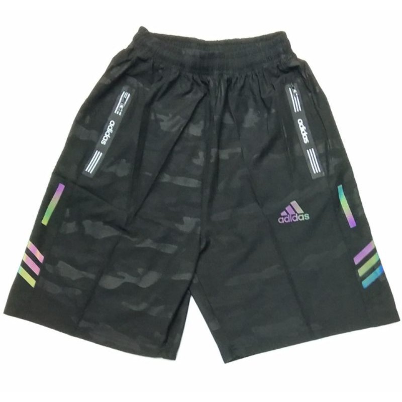 Celana Training pendek parasut micro casual olahraga  CPLA1