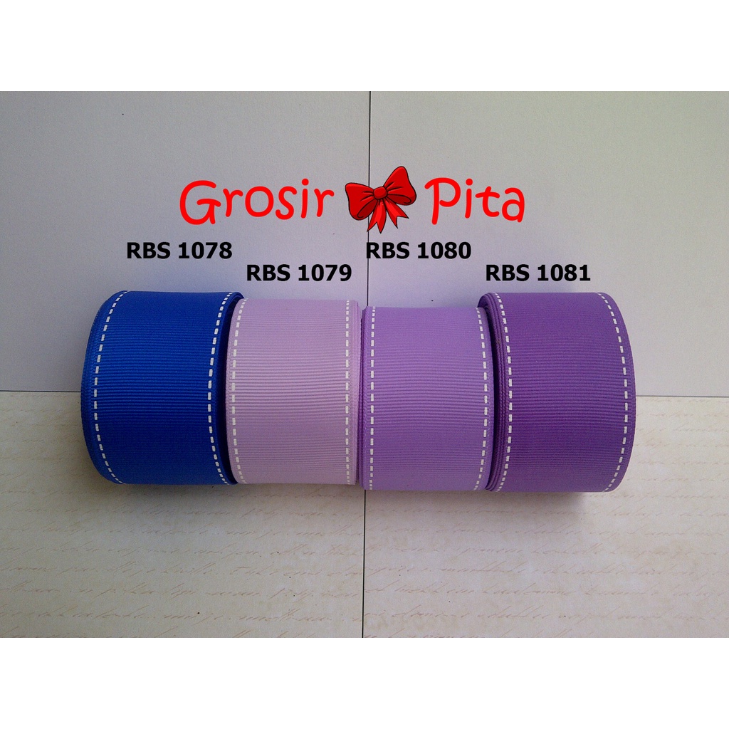 

(25 yard) Pita Grosgrain Motif RBS 1078,1079,1080,1081 | Toko Bahan Craft | Grosir Pita