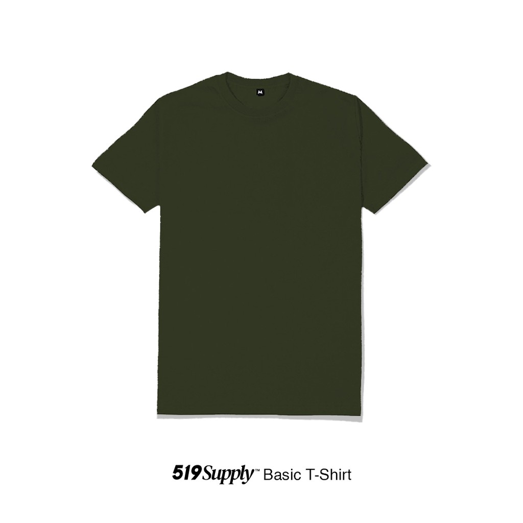 519 Supply Basic T-Shirt - Hijau Army