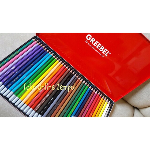 

ATK89GB 2in1 Cat Air Pensil 36 warna KALENG WATERCOLOUR Greebel 2736 TOJ99