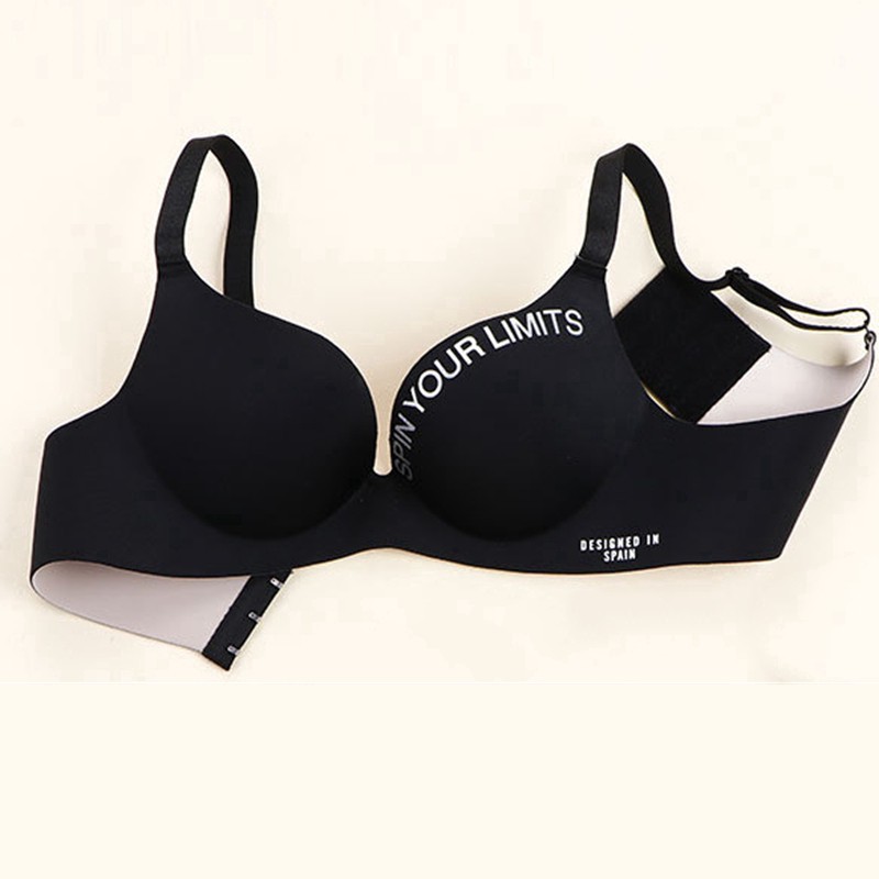 Bra Baru Seamless Push Up Tanpa Kawat Fashion Pakaian Dalam Wanita Olahraga Bra