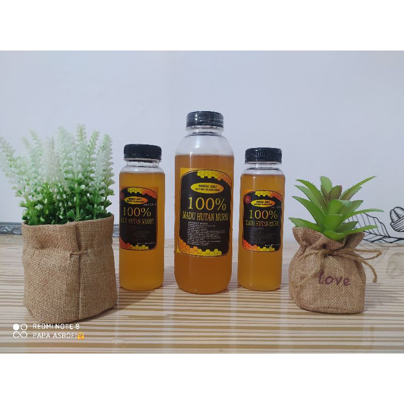 

MADU HUTAN ASLI DAN MURNI DI PANEN SENDIRI TIM ASROF MADU UKURAN 250 ML