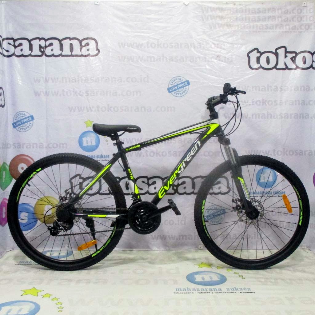  Sepeda  Gunung  Evergreen  Blaze MTB  Remaja Dewasa 26  Inci 