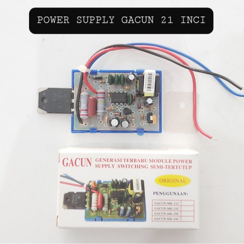 POWER SUPPLY REGULATOR GACUN TV 21 INCI