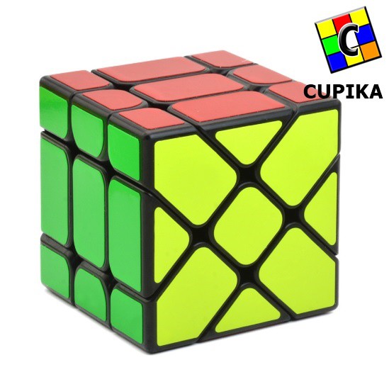 Rubik 3x3 Yj Yongjun speed Fisher Unik murah Blackbase