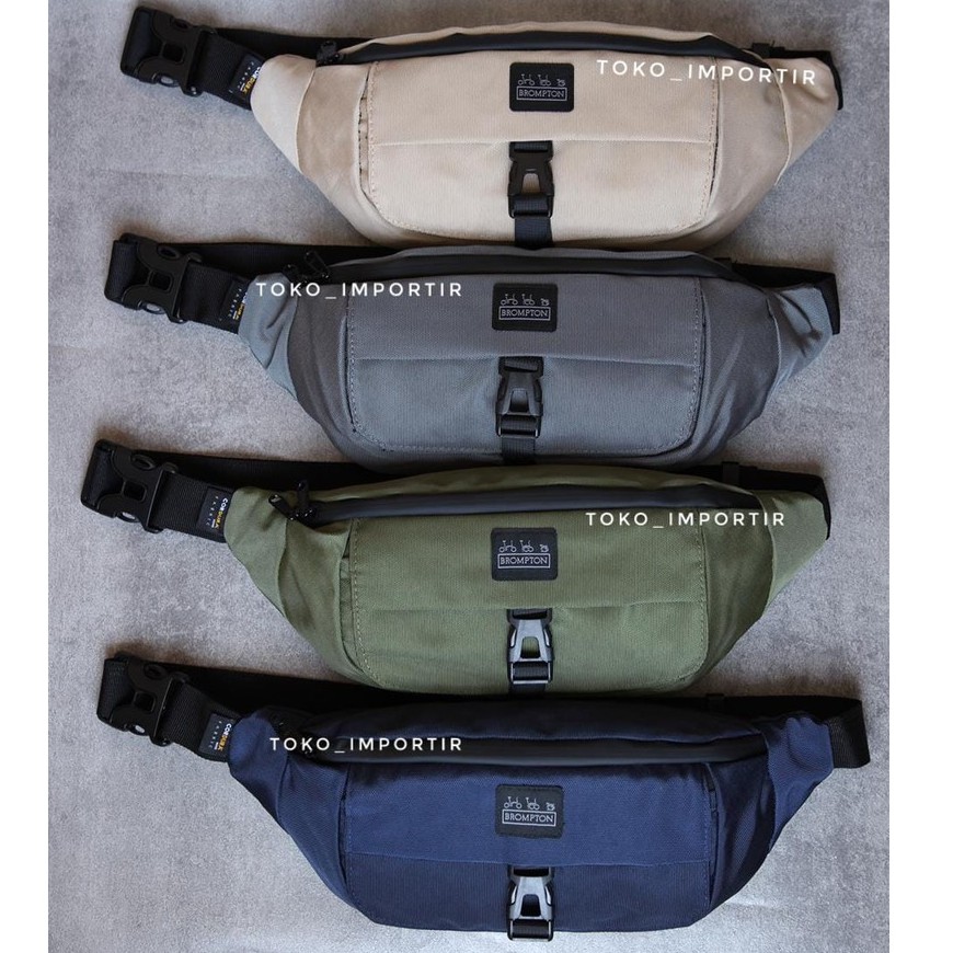 waistbag brompton Mirror Ori tas pinggang pria brompton import