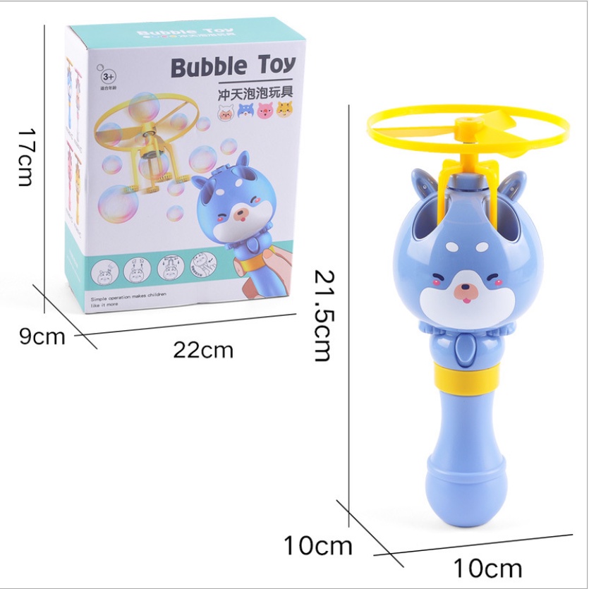 Bubble Toys Mainan Bubble Gelembung Busa Baling Baling