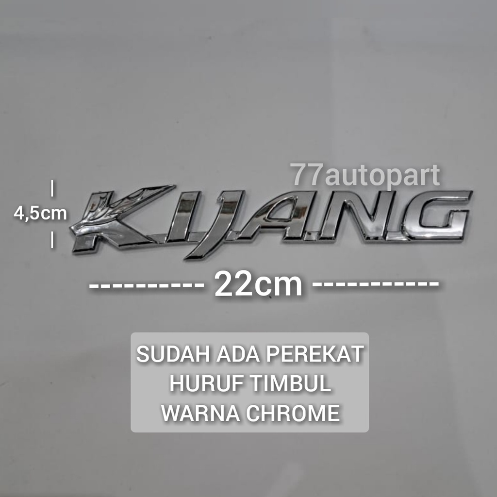 emblem logo kijang tulisan kijang untuk innova 2004 sampai 2011