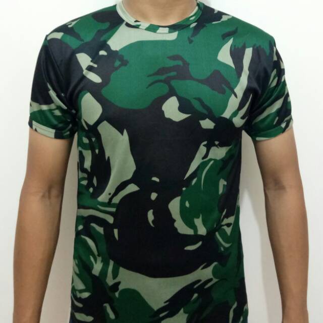 Kaos Loreng Lengan Pendek / Kaos loreng Mavinas / kaos army