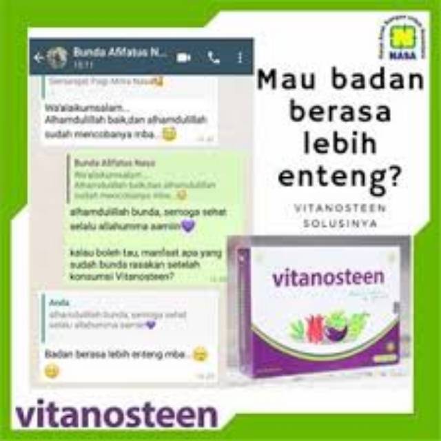 Vitanosteen nasa,suplemen untuk daya tahan tubuh, obat kanker diabbetes alergi asma, radang, jantung