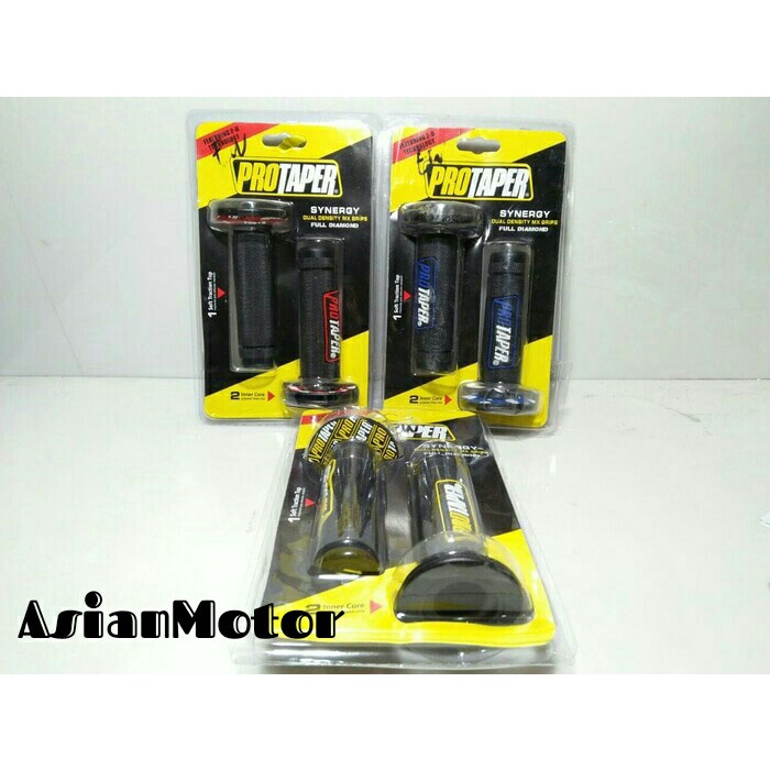 Handgrip Hand Grip Motor Protaper Motif Full Diamond Handfat Hand Fat Empuk Dan Nyaman Original UNIVERSAL