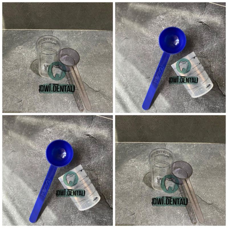 A5-  sendok takar gelas takar alginate cavex measuring cup spoon