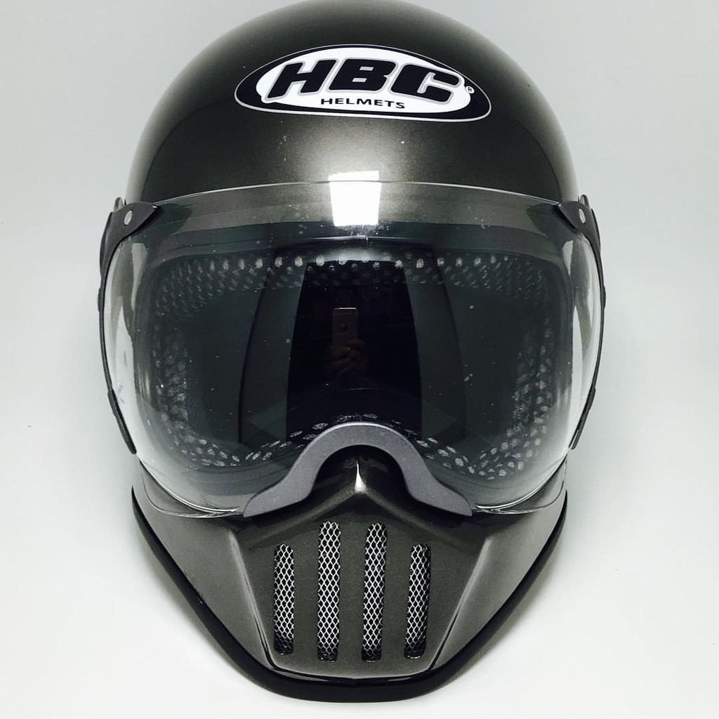 HELM CAKIL HBC PILOT VISOR GREY GLOSSY