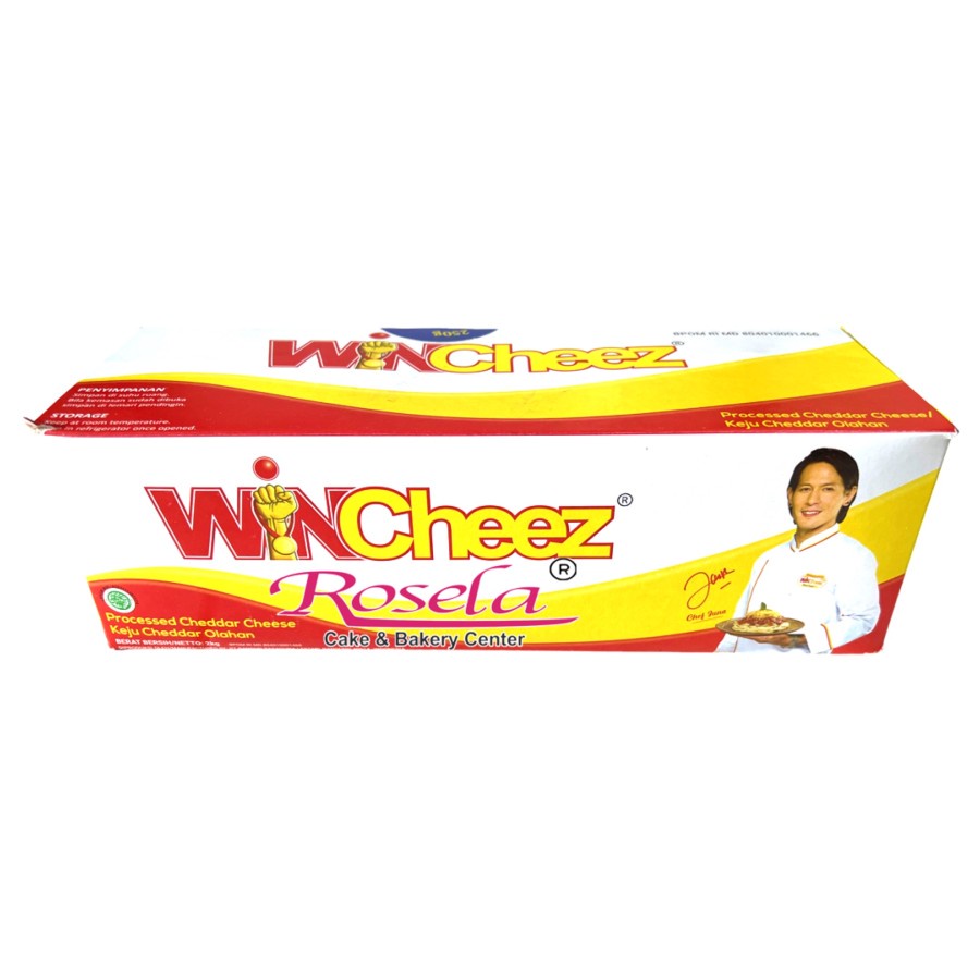 

WINCheez Keju Cheddar Olahan 2 Kg / Keju Wincheez