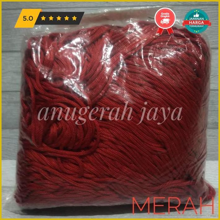 

Kerajinan Tangan Tali Kur Nylon / Kilap Merah Promo