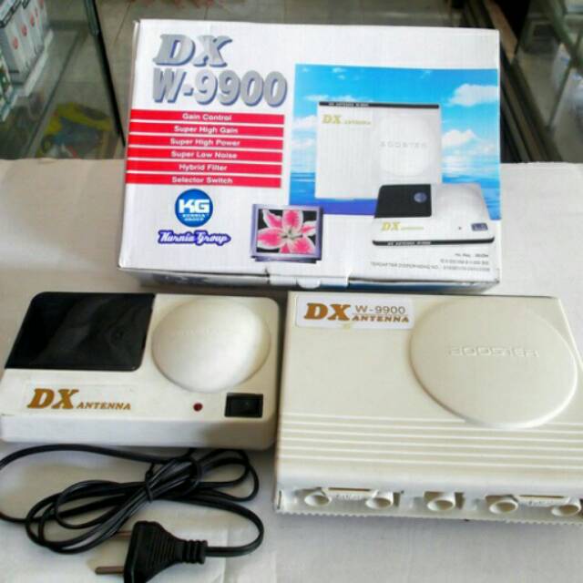 Boster Dx W 9900 Super Penjernih Dan Penguat Sinyal Antena Tv Tabung Led Lcd Gambar Jd Lebih Jelas Shopee Indonesia