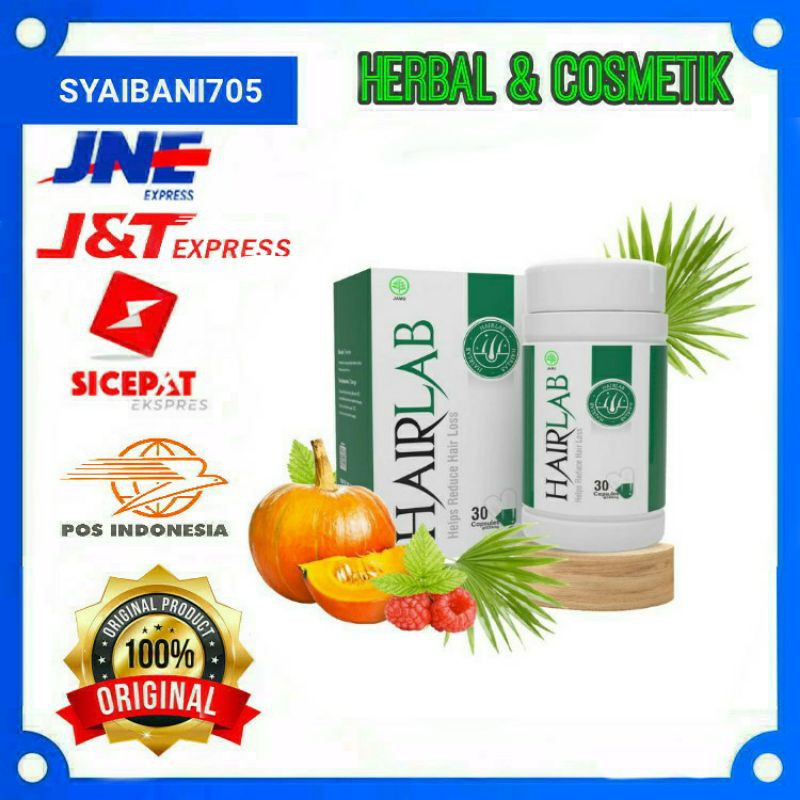 HAIRLAB ASLI ORIGINAL 100% PENUMBUH RAMBUT DARI DALAM BPOM RI  ORIGINAL OBAT PENUMBUH RAMBUT HAIRLAB