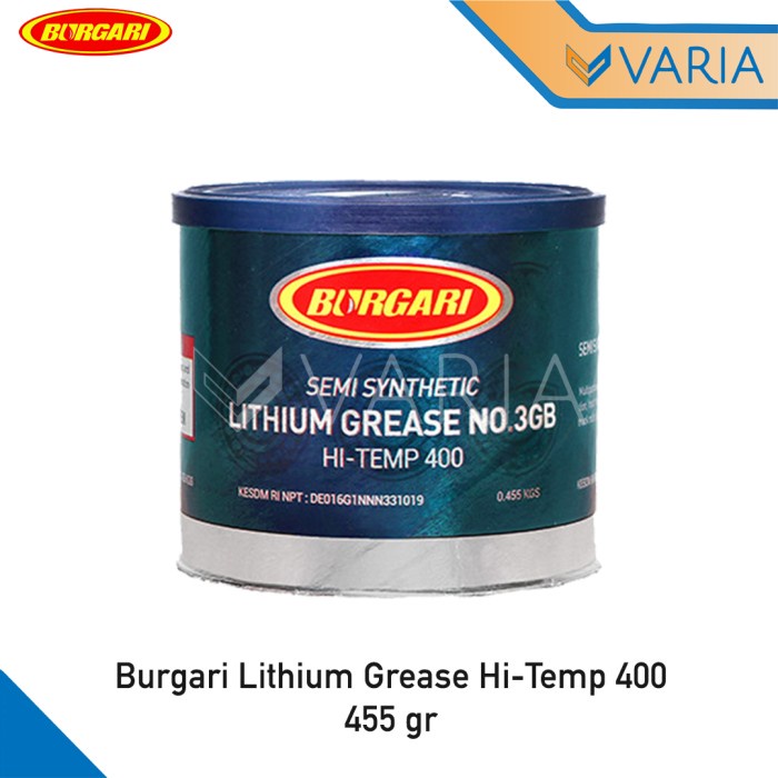 Stempet Lithium Grease Gemuk Roda Bearing Hi-Temp 400 Burgari 455 gr