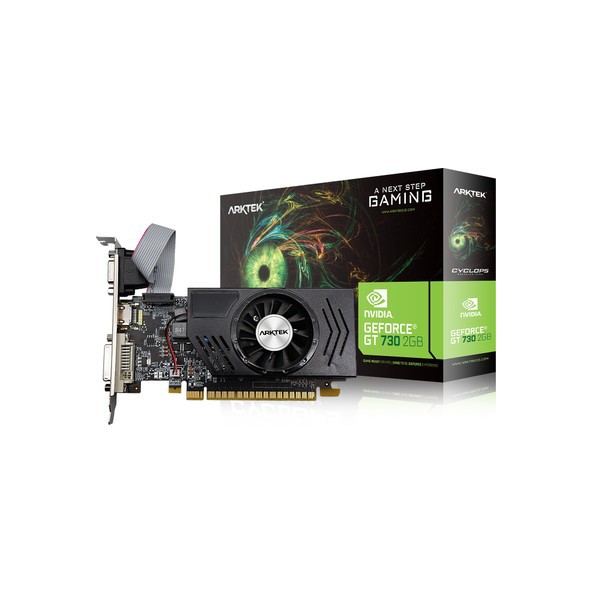 VGA ARKTEK GEFORCE GT 730 2GB DDR3 128BIT AKN730D3S2GL1