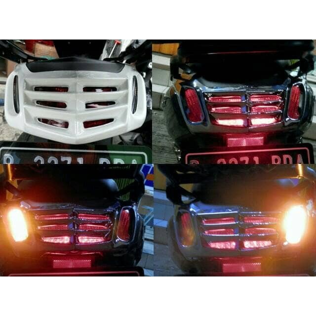 Cover Stop Nmax Lampu Stop Nmax Tutup Kesing Lampu Rem Yamaha Nmax Old Lama