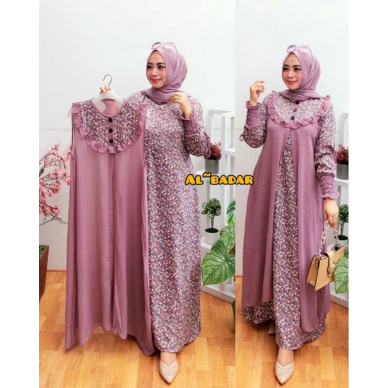 [BISA COD] GAMIS OUTER MOTIF SHAKILA IMPORT MIX CERUTY BABY DOLL GAMIS SHAKILA TERBARU
