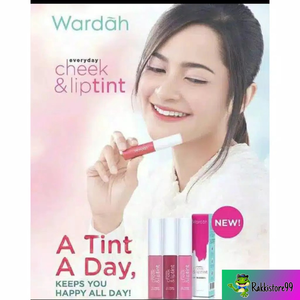 ❣️Rakkistore99❣️Wardah Everyday Cheek and Lip Tint (100% Original)