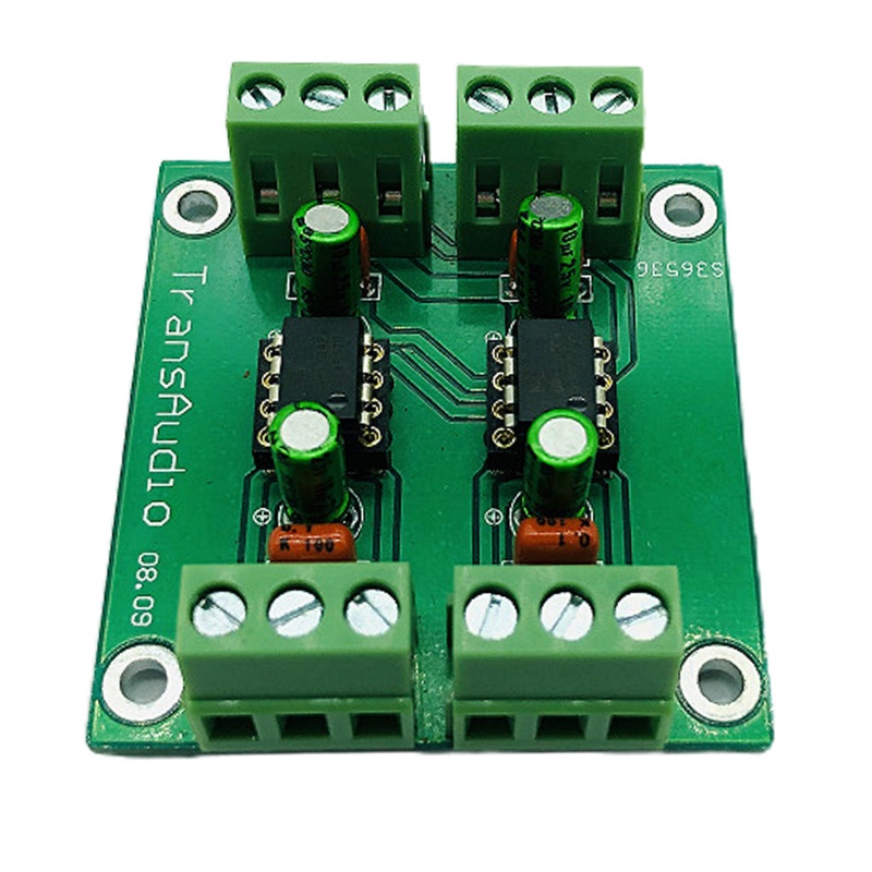 Btsg Amplifier Board Pendorong Beban Kapasitif Tinggi High Slew Rate: 15v/mums Dual-channel