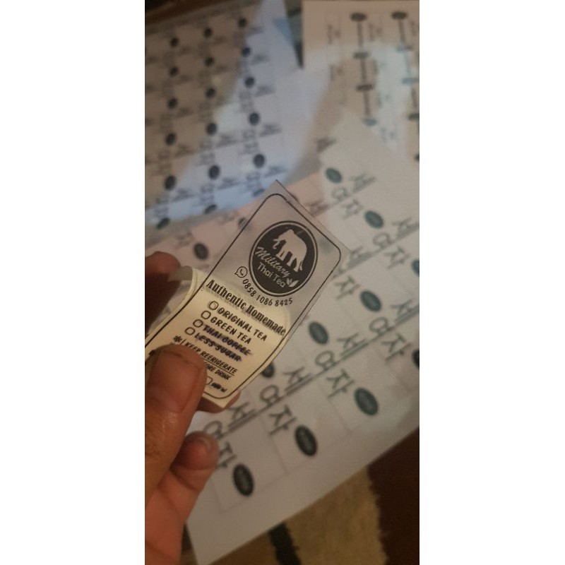 

Print sticker UK a3