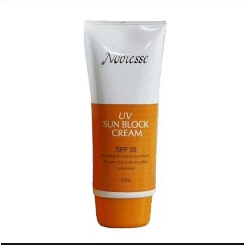 noblesse uv sunblock cream