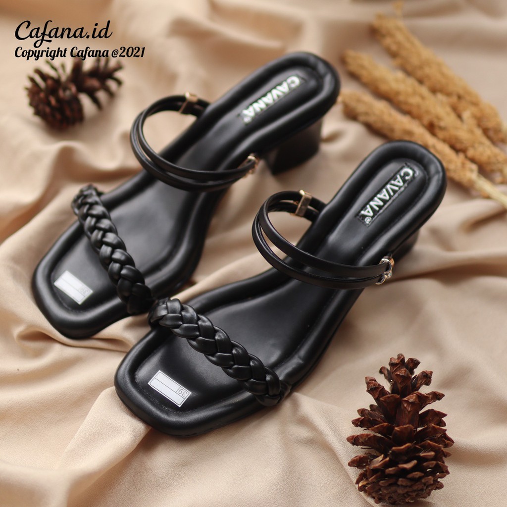 Sandal Heels Wanita Kepang Reyna SDH225