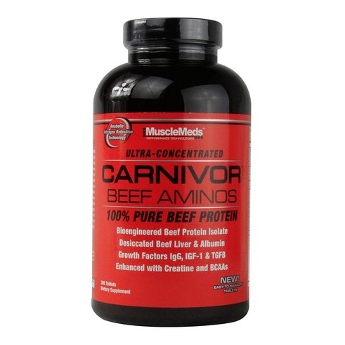 Amino tablet Musclemeds Carnivor (300 tablet) - Hemat 