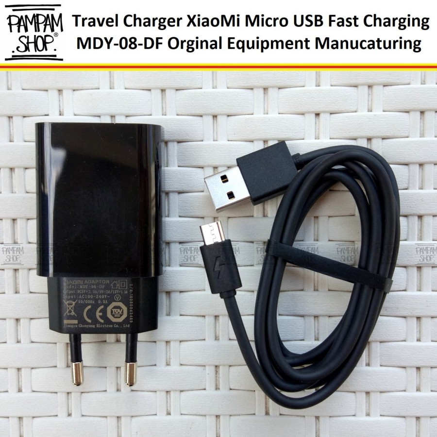 Travel Charger XiaoMi Fast Charging Original 2A Quick Charge Micro USB Xiao Mi MDY-03-EB MDY03EB